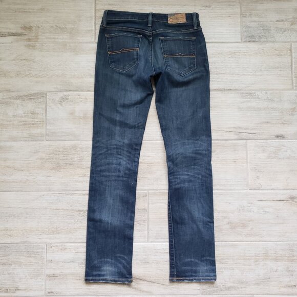 Denim & Supply Jeans Women's Dark Wash Straight Leg Stretchy Denim 27W 32L - Picture 3 of 7